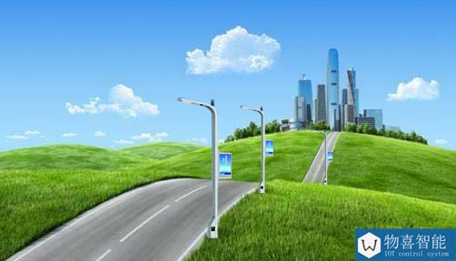 物喜智慧路燈