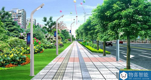 物喜智能智慧路燈桿