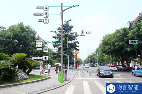 智慧路燈桿